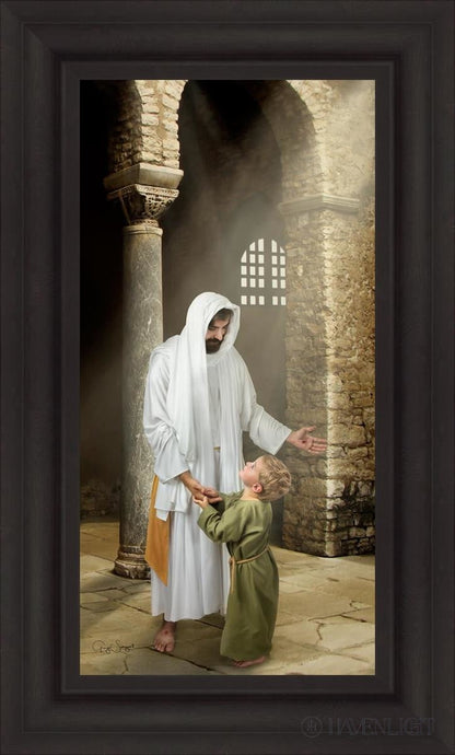Feeling My Saviors Love Open Edition Canvas / 15 X 30 Brown 22 3/4 37 Art
