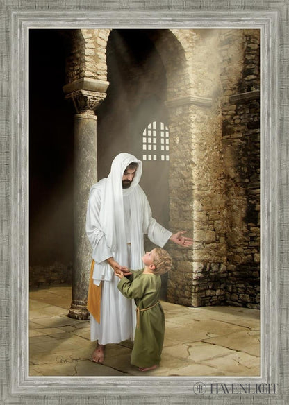 Feeling My Saviors Love Open Edition Canvas / 20 X 30 Silver 24 3/4 34 Art