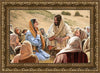 Followers Of Jesus Open Edition Canvas / 24 X 16 Gold 29 3/4 21 Art