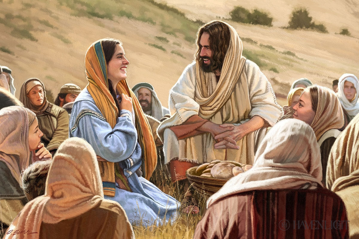 Followers Of Jesus Open Edition Canvas / 30 X 20 Rolled In Tube Art