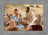 Followers Of Jesus Open Edition Canvas / 36 X 24 Gray 43 3/4 31 Art