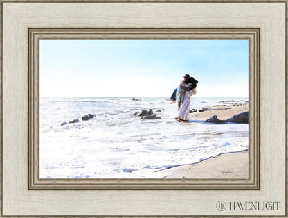 Footprints Open Edition Canvas / 18 X 12 Ivory 24 1/2 Art