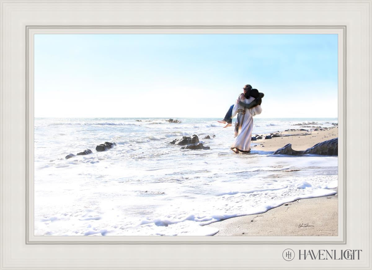Footprints Open Edition Canvas / 36 X 24 White 43 3/4 31 Art