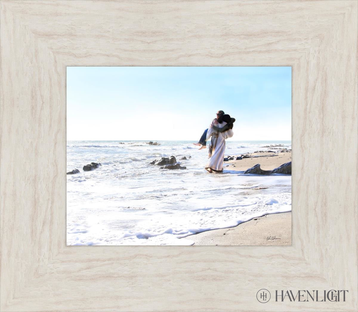 Footprints Open Edition Print / 10 X 8 Ivory 15 1/2 13 Art