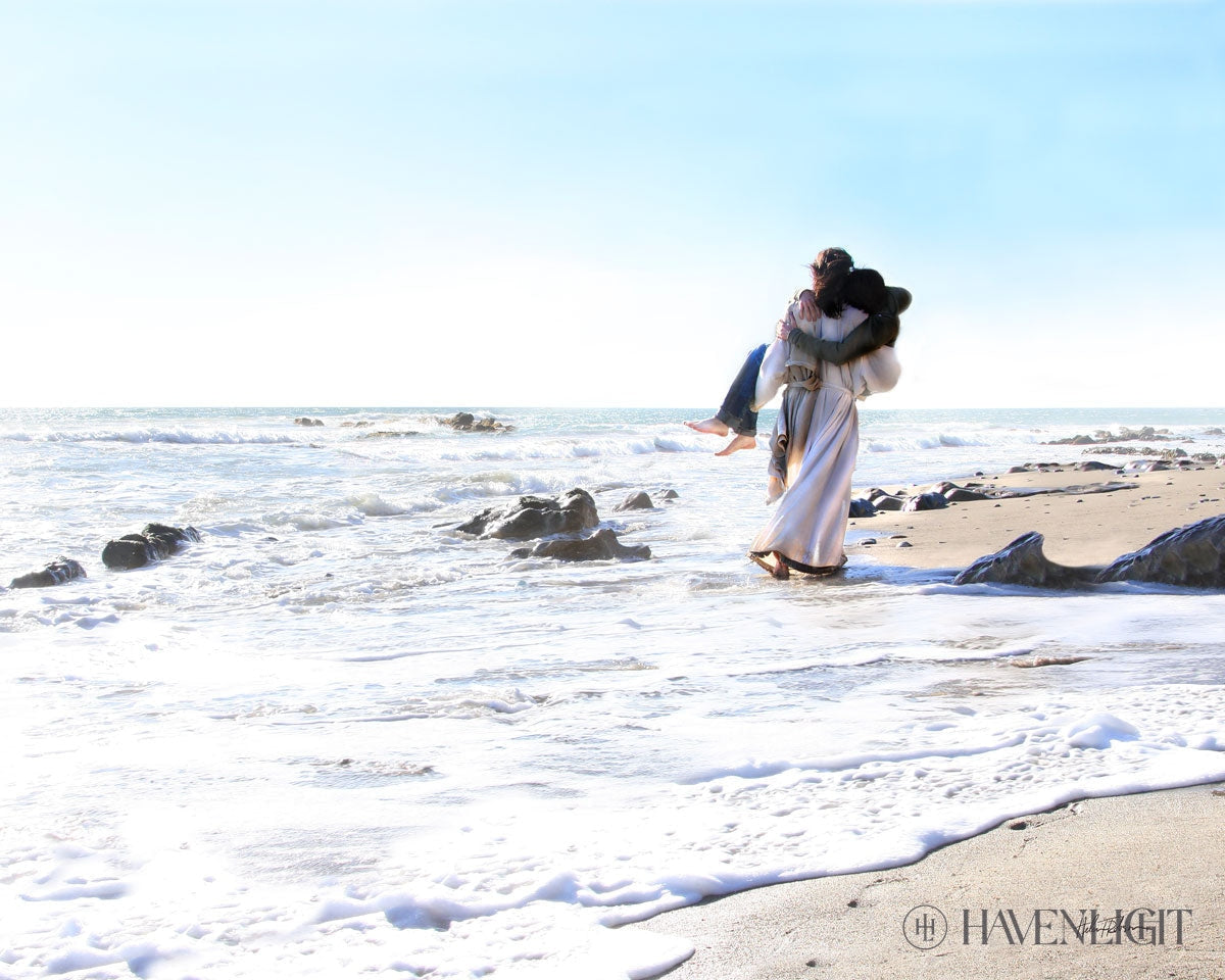 Footprints Open Edition Print / 10 X 8 Only Art