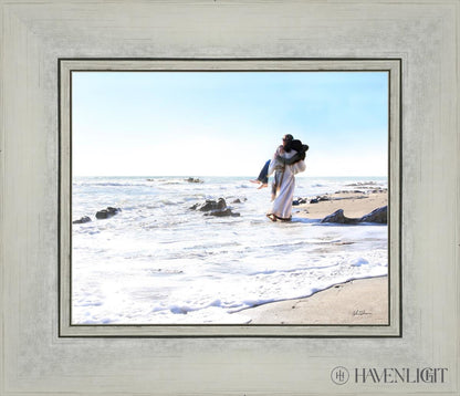 Footprints Open Edition Print / 10 X 8 Silver 14 1/4 12 Art