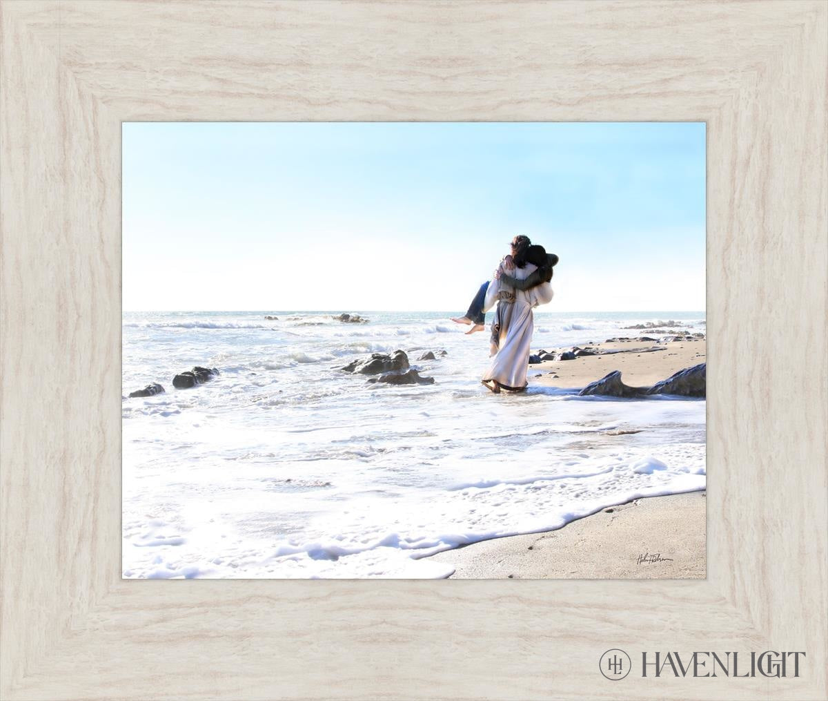 Footprints Open Edition Print / 14 X 11 Ivory 19 1/2 16 Art