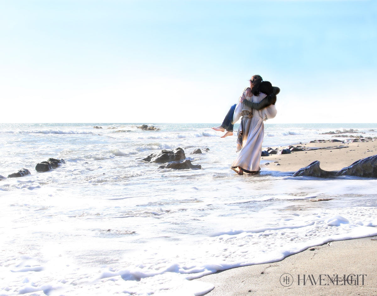 Footprints Open Edition Print / 14 X 11 Only Art