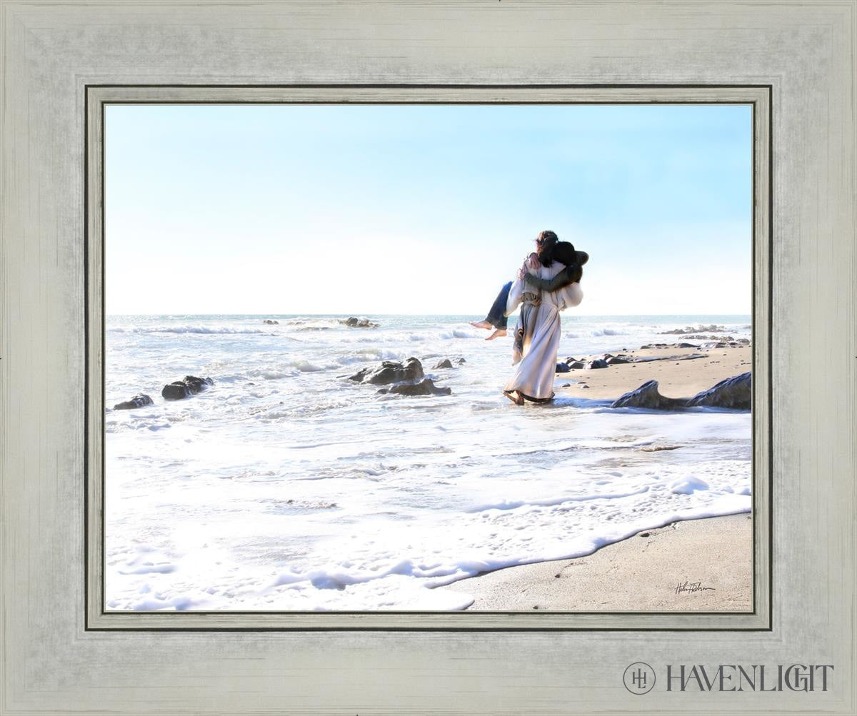 Footprints Open Edition Print / 14 X 11 Silver 18 1/4 15 Art