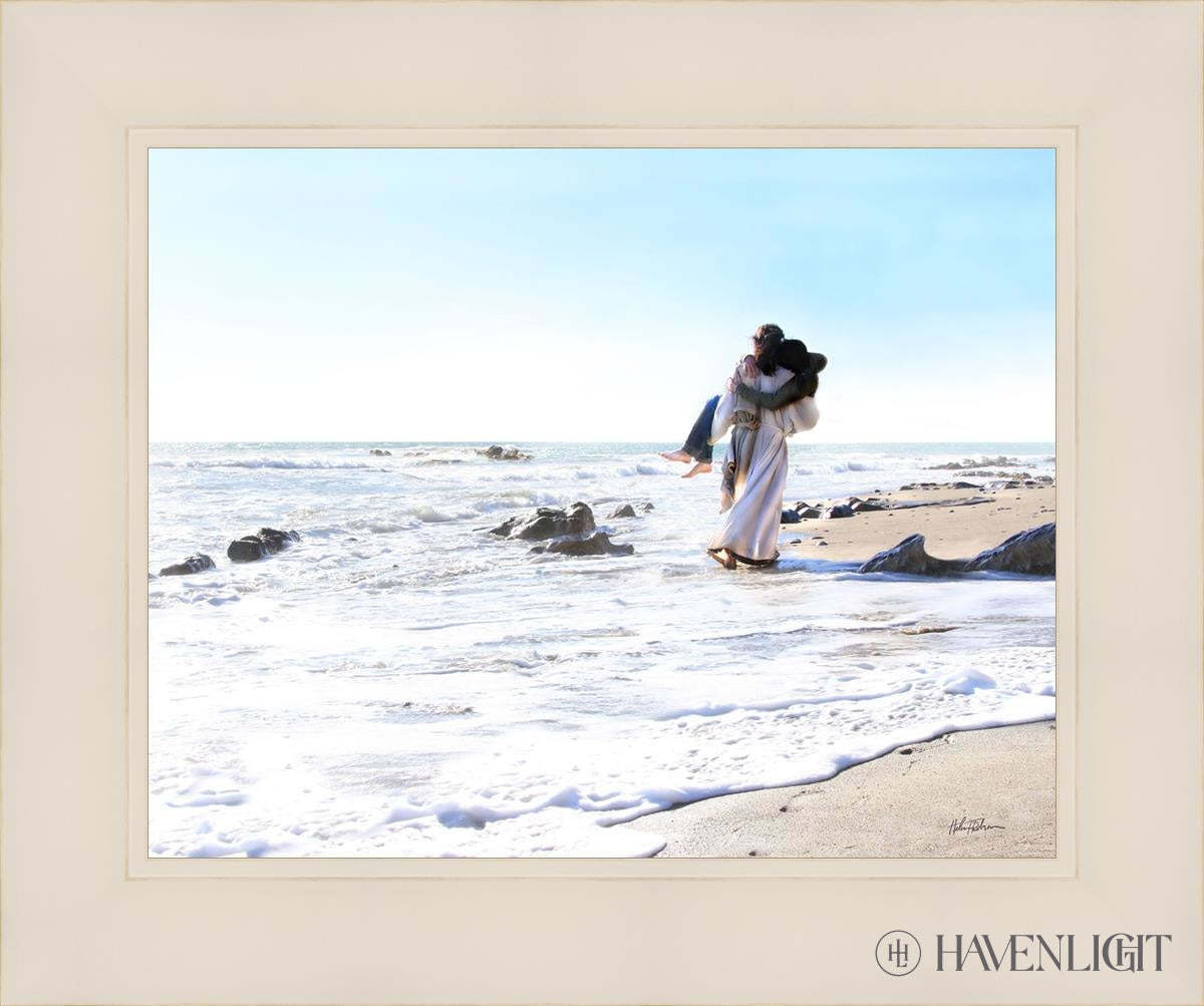 Footprints Open Edition Print / 14 X 11 White 18 1/4 15 Art