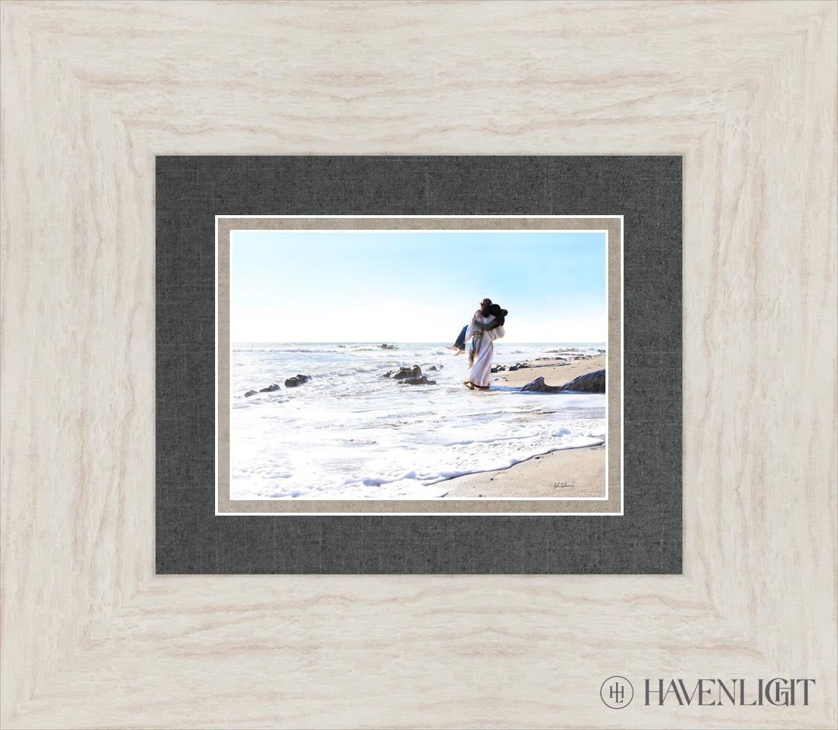 Footprints Open Edition Print / 7 X 5 Ivory 15 1/2 13 Art