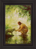 Gentle Shepherd Open Edition Canvas / 20 X 30 Brown 27 3/4 37 Art