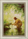 Gentle Shepherd Open Edition Canvas / 20 X 30 Ivory 26 1/2 36 Art