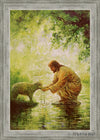 Gentle Shepherd Open Edition Canvas / 20 X 30 Silver 24 3/4 34 Art