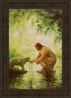 Gentle Shepherd Open Edition Canvas / 24 X 36 Brown 31 3/4 43 Art