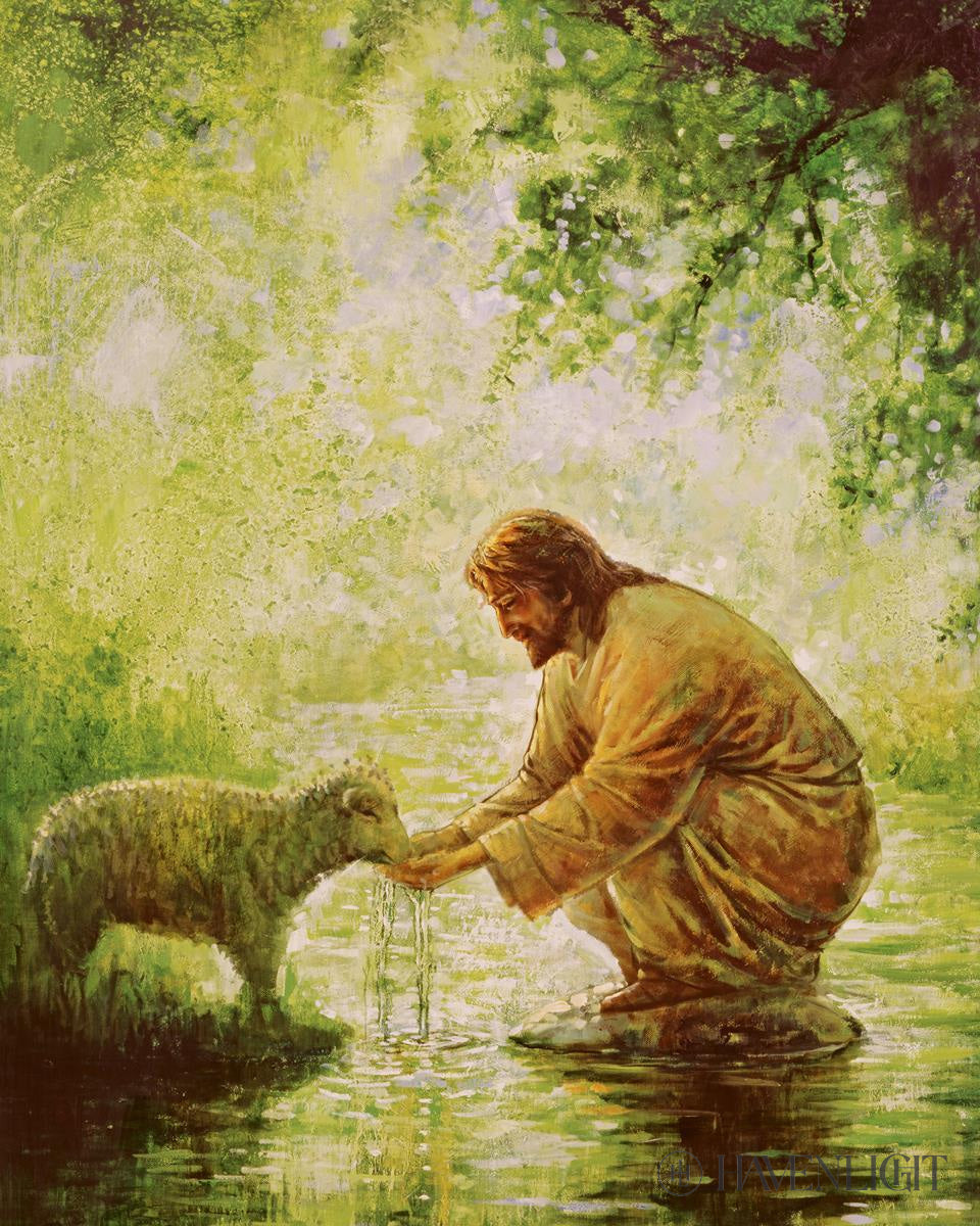 Gentle Shepherd Open Edition Print / 8 X 10 Only Art