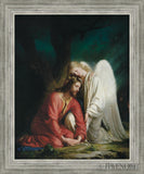 Gethsemane Altar Piece Open Edition Canvas / 20 X 25 Silver 24 3/4 29 Art