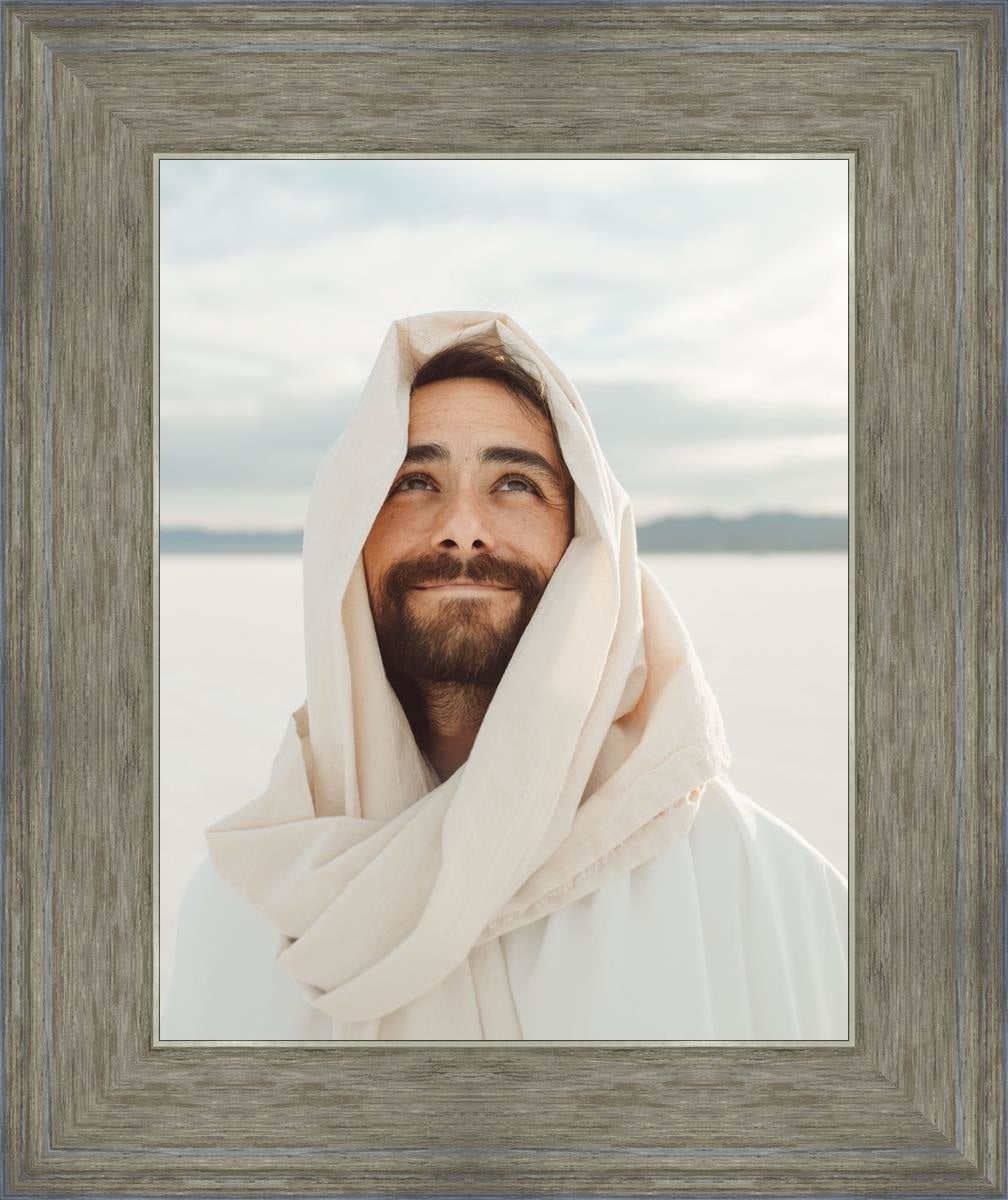God Of Hope Open Edition Print / 11 X 14 Gray 15 3/4 18 Art