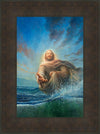 God Of Wonders Open Edition Canvas / 16 X 24 Bronze Frame 23 3/4 31 Art