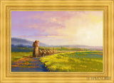 Going Home Open Edition Canvas / 36 X 24 22K Gold Leaf 44 3/8 32 Art