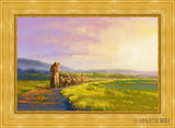 Going Home Open Edition Canvas / 36 X 24 Gold Metal Leaf 44 3/8 32 Art