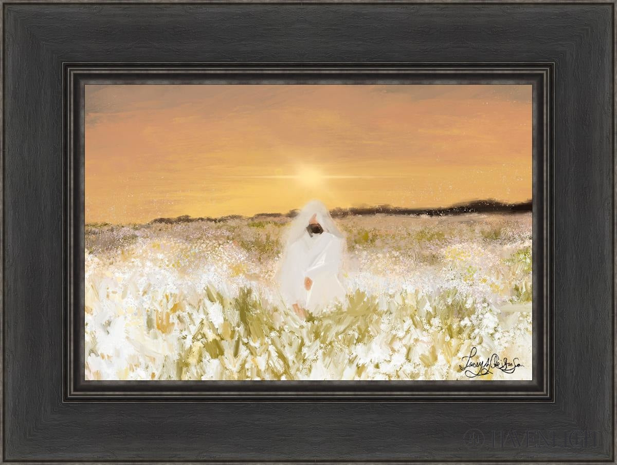 He Has Come Open Edition Canvas / 18 X 12 Black 24 1/2 Art