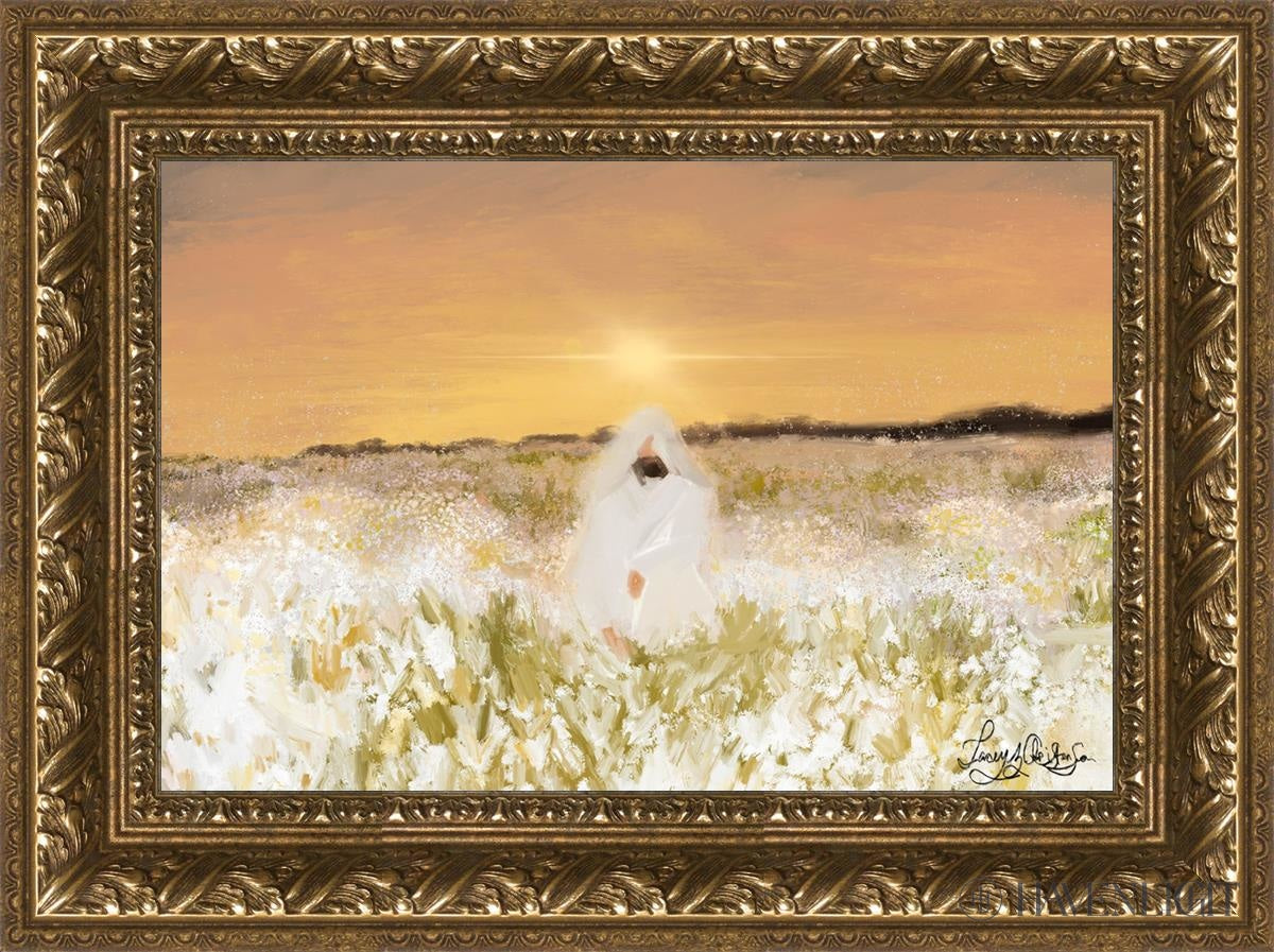 He Has Come Open Edition Canvas / 18 X 12 Gold 23 3/4 17 Art