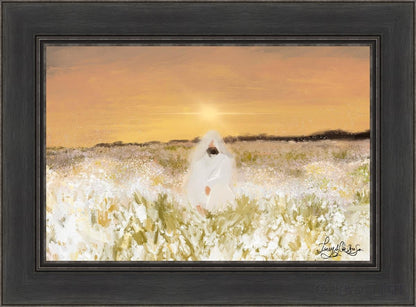 He Has Come Open Edition Canvas / 24 X 16 Black 30 1/2 22 Art