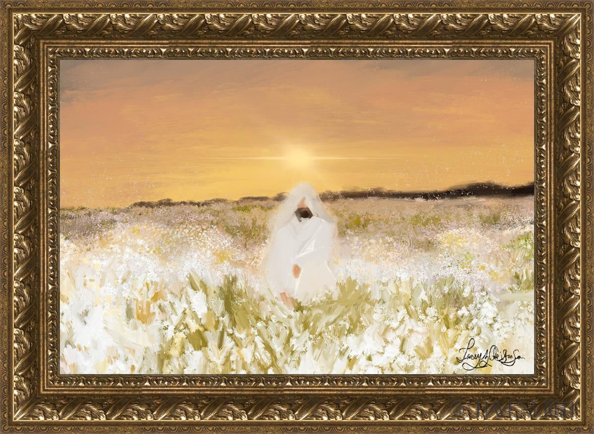 He Has Come Open Edition Canvas / 24 X 16 Gold 29 3/4 21 Art