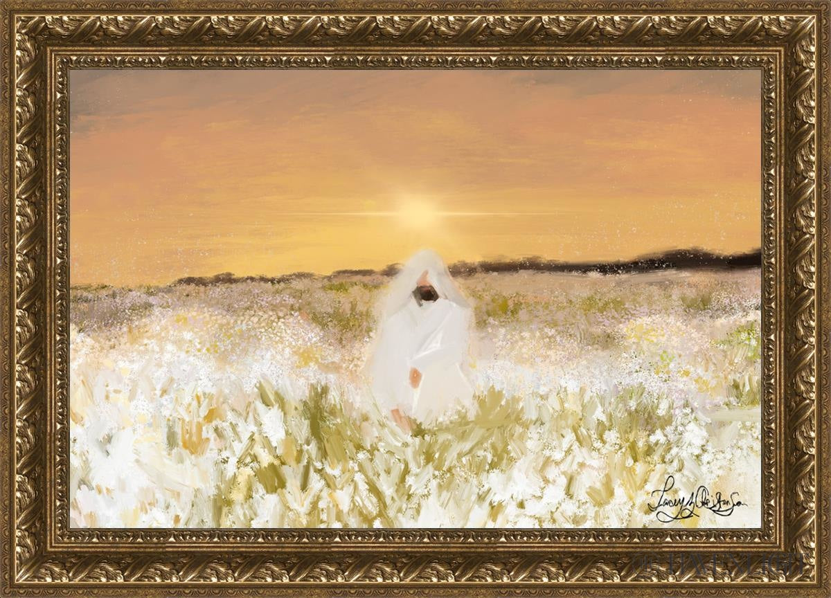 He Has Come Open Edition Canvas / 30 X 20 Gold 35 3/4 25 Art
