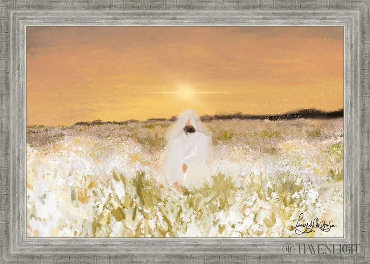 He Has Come Open Edition Canvas / 30 X 20 Silver 34 3/4 24 Art