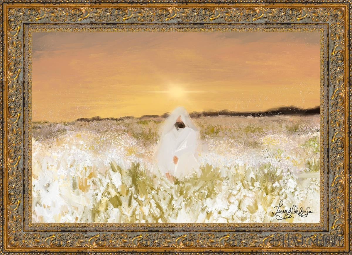 He Has Come Open Edition Canvas / 36 X 24 Gold 43 3/4 31 Art