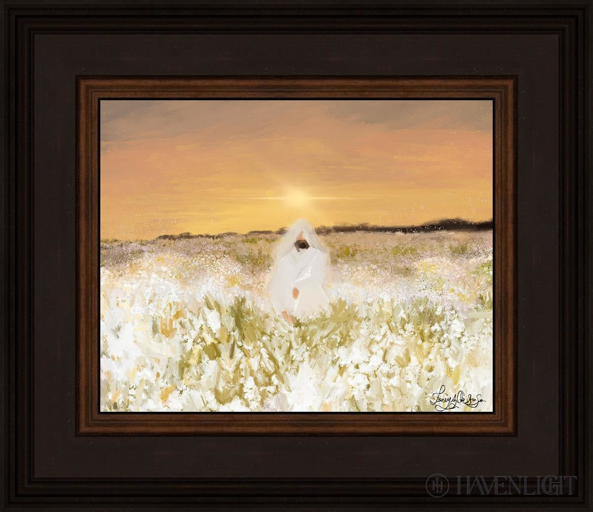 He Has Come Open Edition Print / 10 X 8 Brown 14 3/4 12 Art