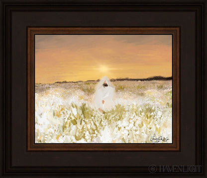 He Has Come Open Edition Print / 10 X 8 Brown 14 3/4 12 Art