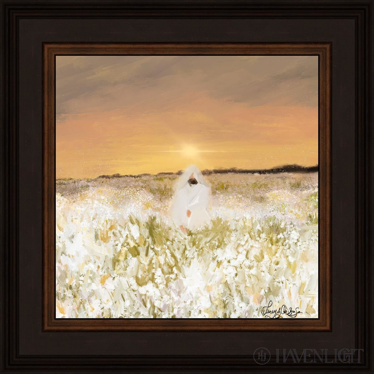 He Has Come Open Edition Print / 12 X Brown 16 3/4 Art