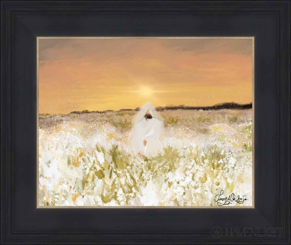 He Has Come Open Edition Print / 14 X 11 Black 18 3/4 15 Art