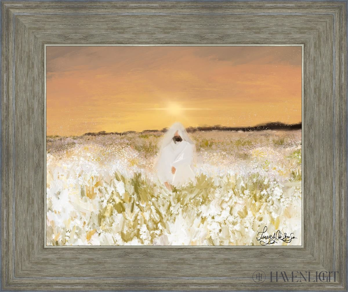 He Has Come Open Edition Print / 14 X 11 Gray 18 3/4 15 Art