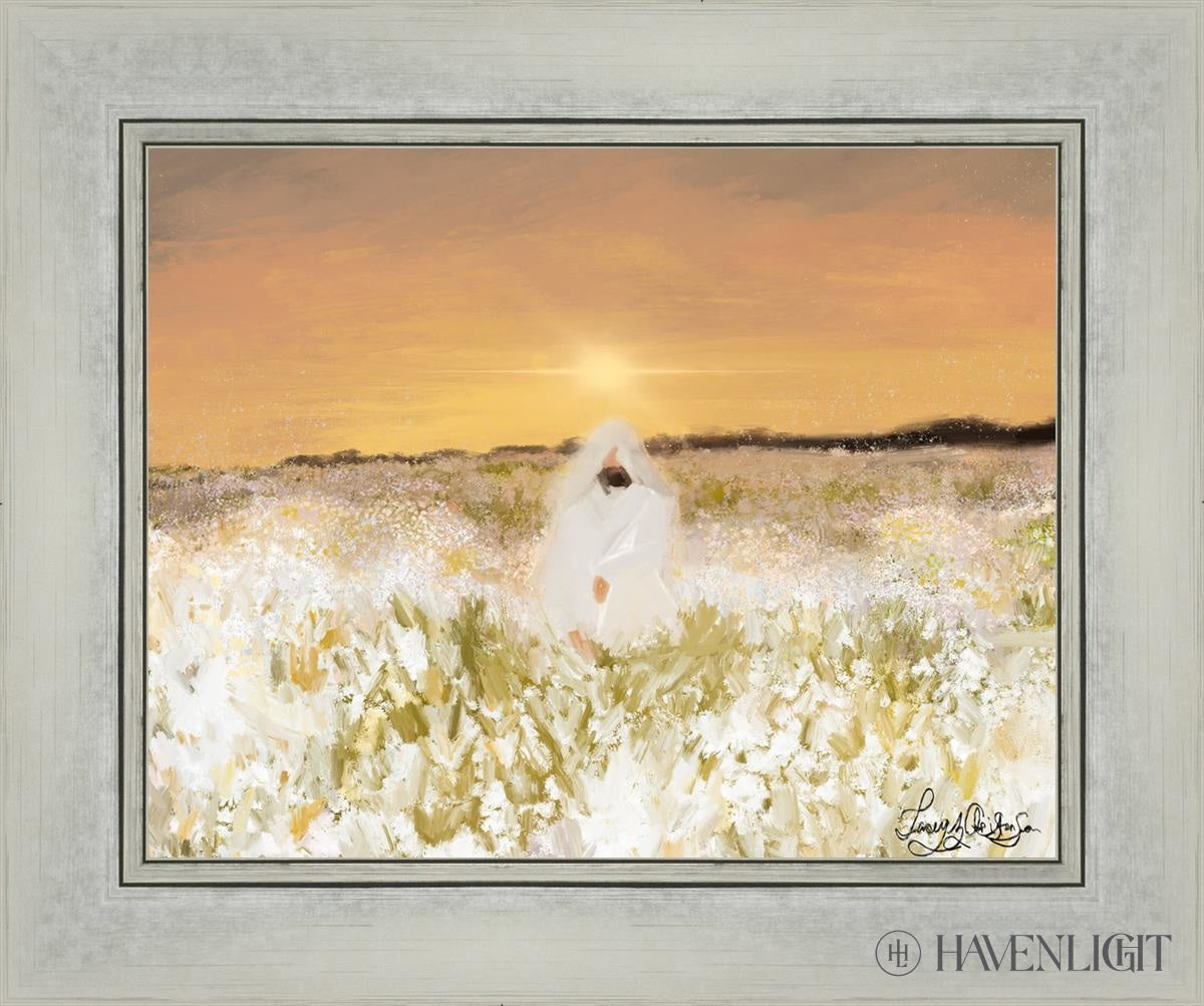 He Has Come Open Edition Print / 14 X 11 Silver 18 1/4 15 Art