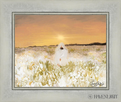 He Has Come Open Edition Print / 14 X 11 Silver 18 1/4 15 Art