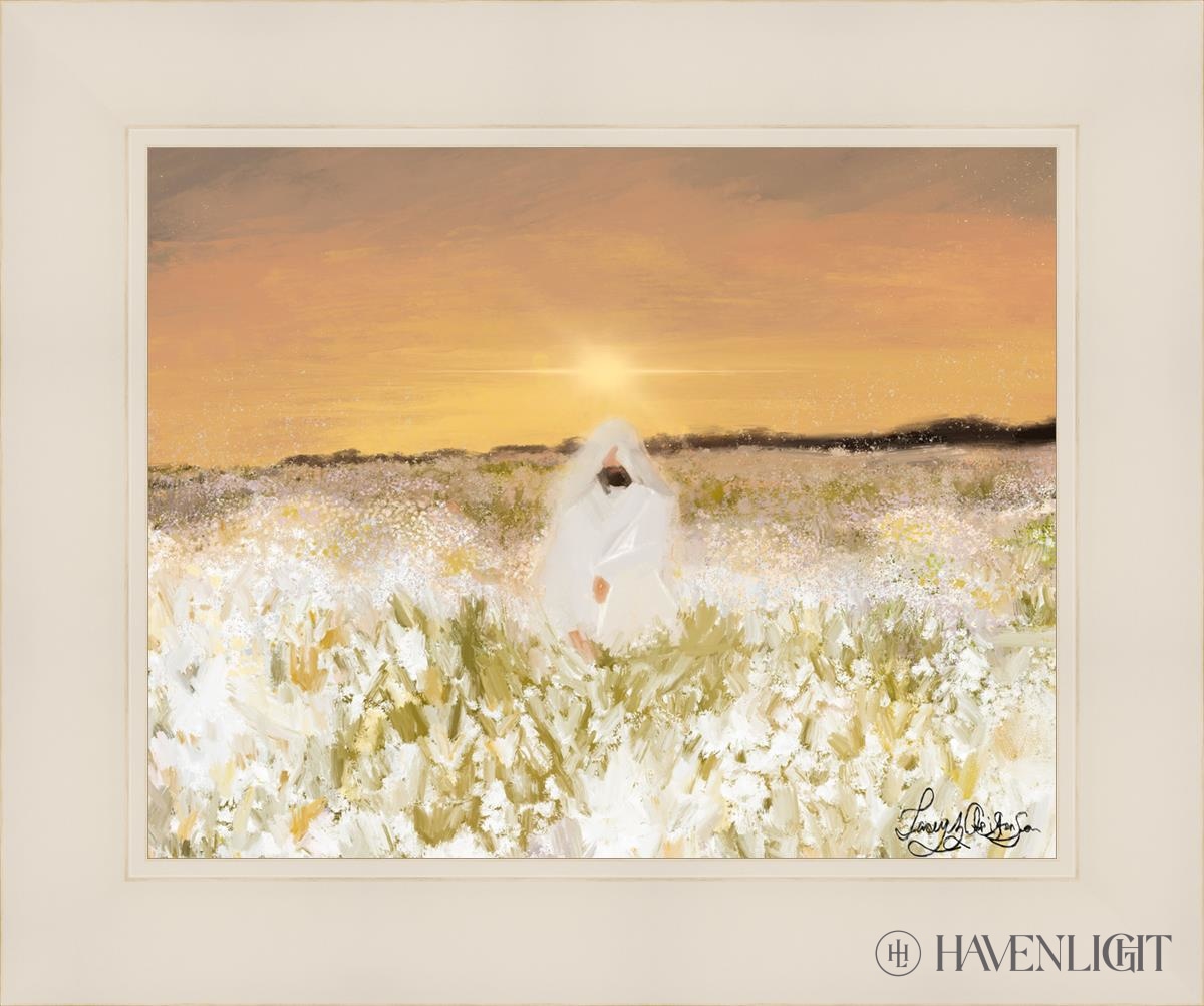 He Has Come Open Edition Print / 14 X 11 White 18 1/4 15 Art