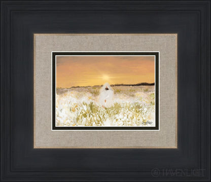 He Has Come Open Edition Print / 7 X 5 Black 14 3/4 12 Art