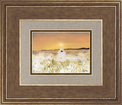 He Has Come Open Edition Print / 7 X 5 Gold 14 3/4 12 Art