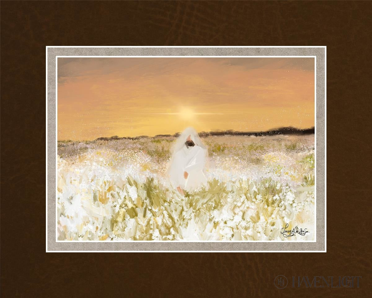 He Has Come Open Edition Print / 7 X 5 Matted To 10 8 Art