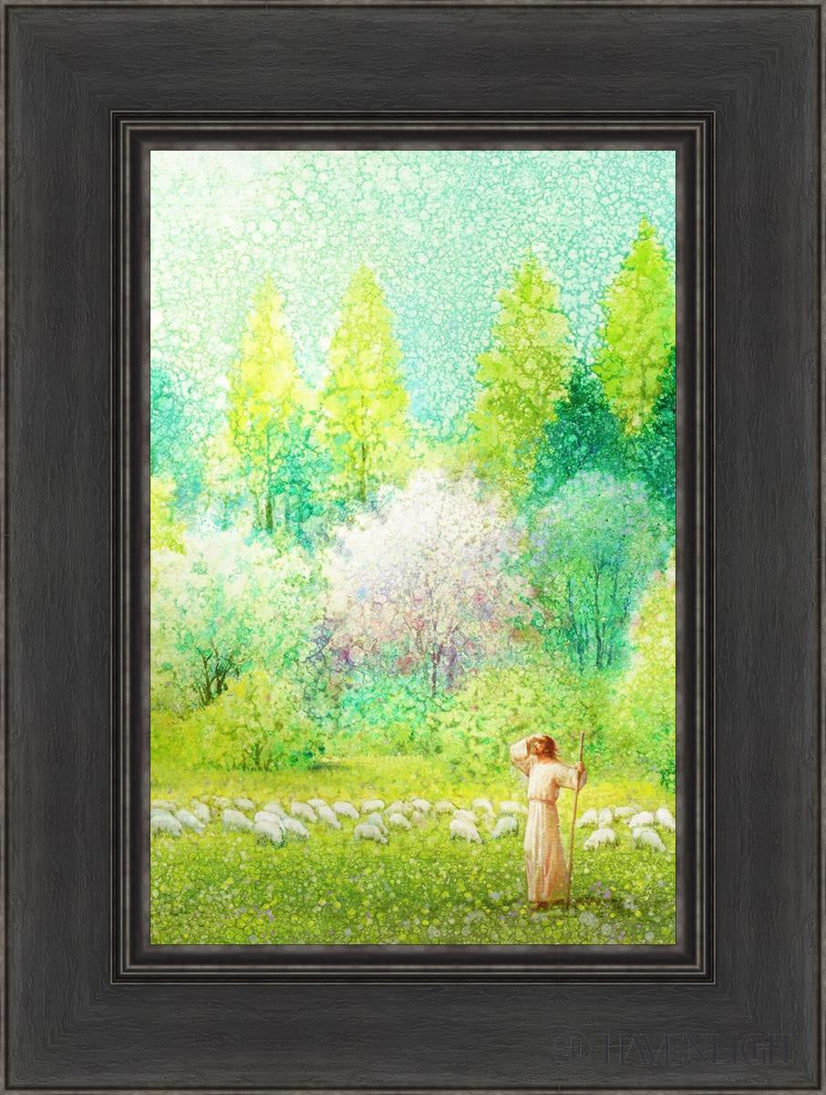 He Shall Find What Is Lost Open Edition Canvas / 12 X 18 Black 1/2 24 Art