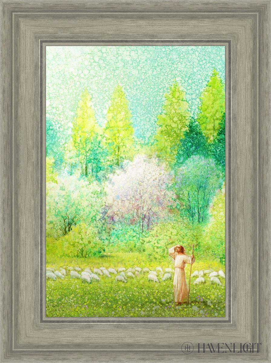 He Shall Find What Is Lost Open Edition Canvas / 12 X 18 Gray 17 3/4 23 Art
