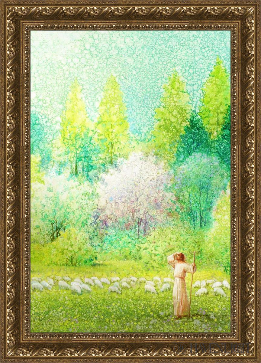 He Shall Find What Is Lost Open Edition Canvas / 20 X 30 Gold 25 3/4 35 Art