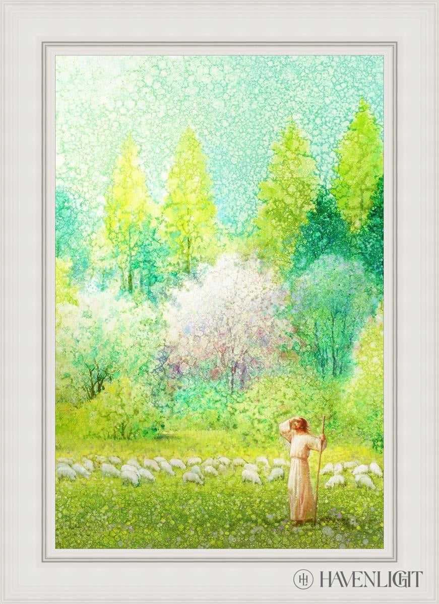 He Shall Find What Is Lost Open Edition Canvas / 24 X 36 White 31 3/4 43 Art