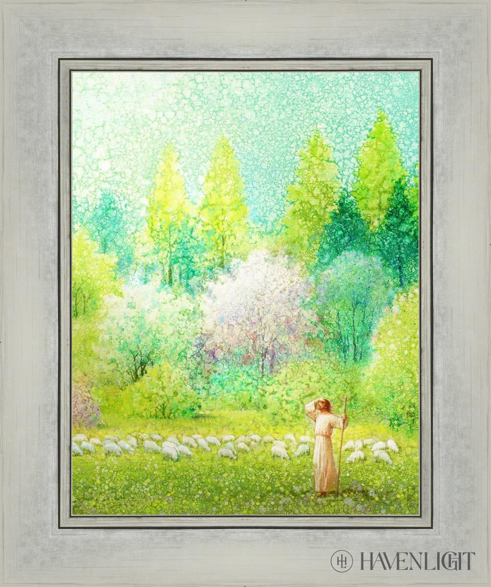 He Shall Find What Is Lost Open Edition Print / 11 X 14 Silver 15 1/4 18 Art
