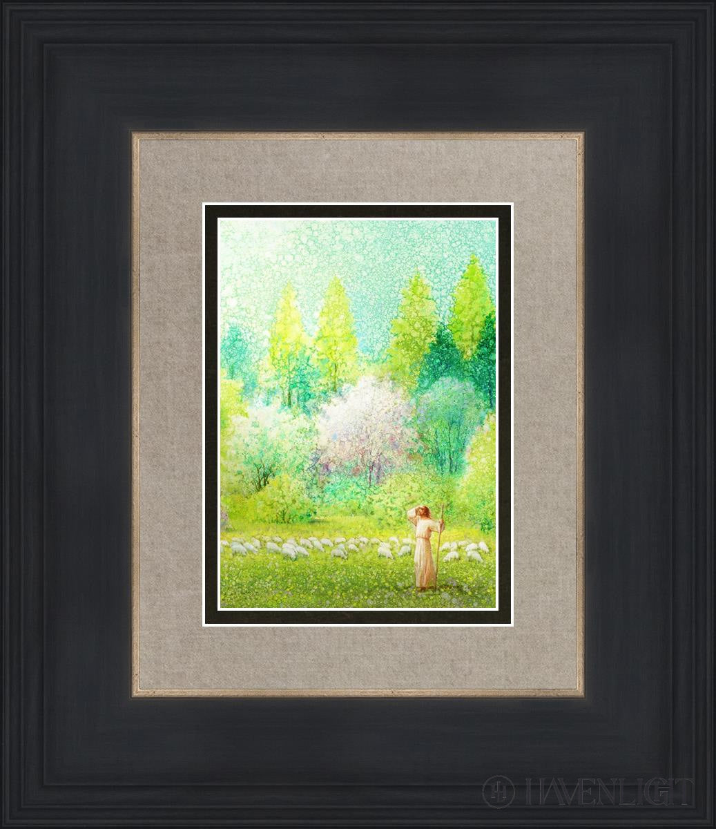 He Shall Find What Is Lost Open Edition Print / 5 X 7 Black 12 3/4 14 Art