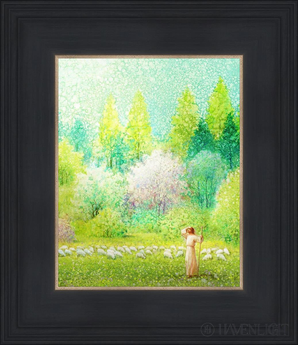 He Shall Find What Is Lost Open Edition Print / 8 X 10 Black 12 3/4 14 Art